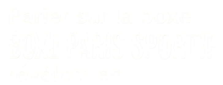 Boxe Paris Sportif